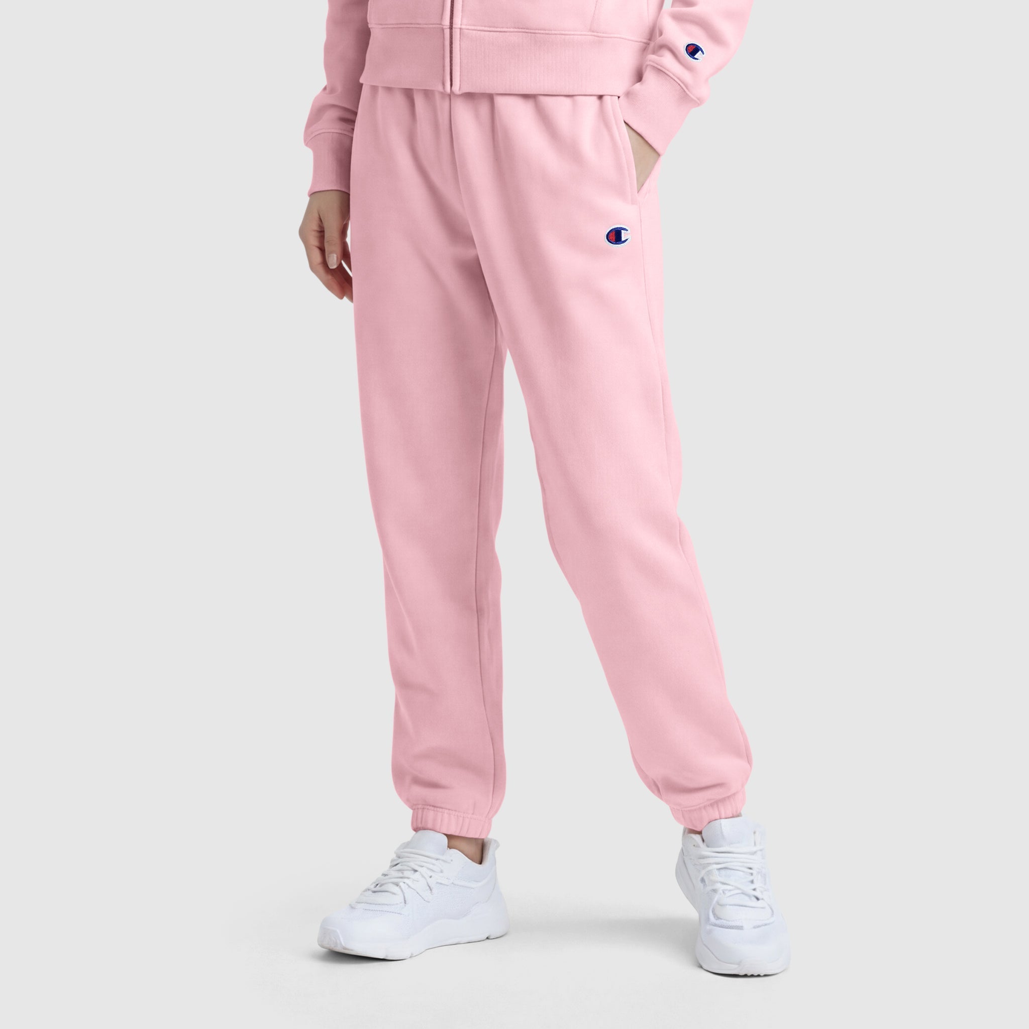 Champion Powerblend Oversized Sweatpants - Rose Shadow
