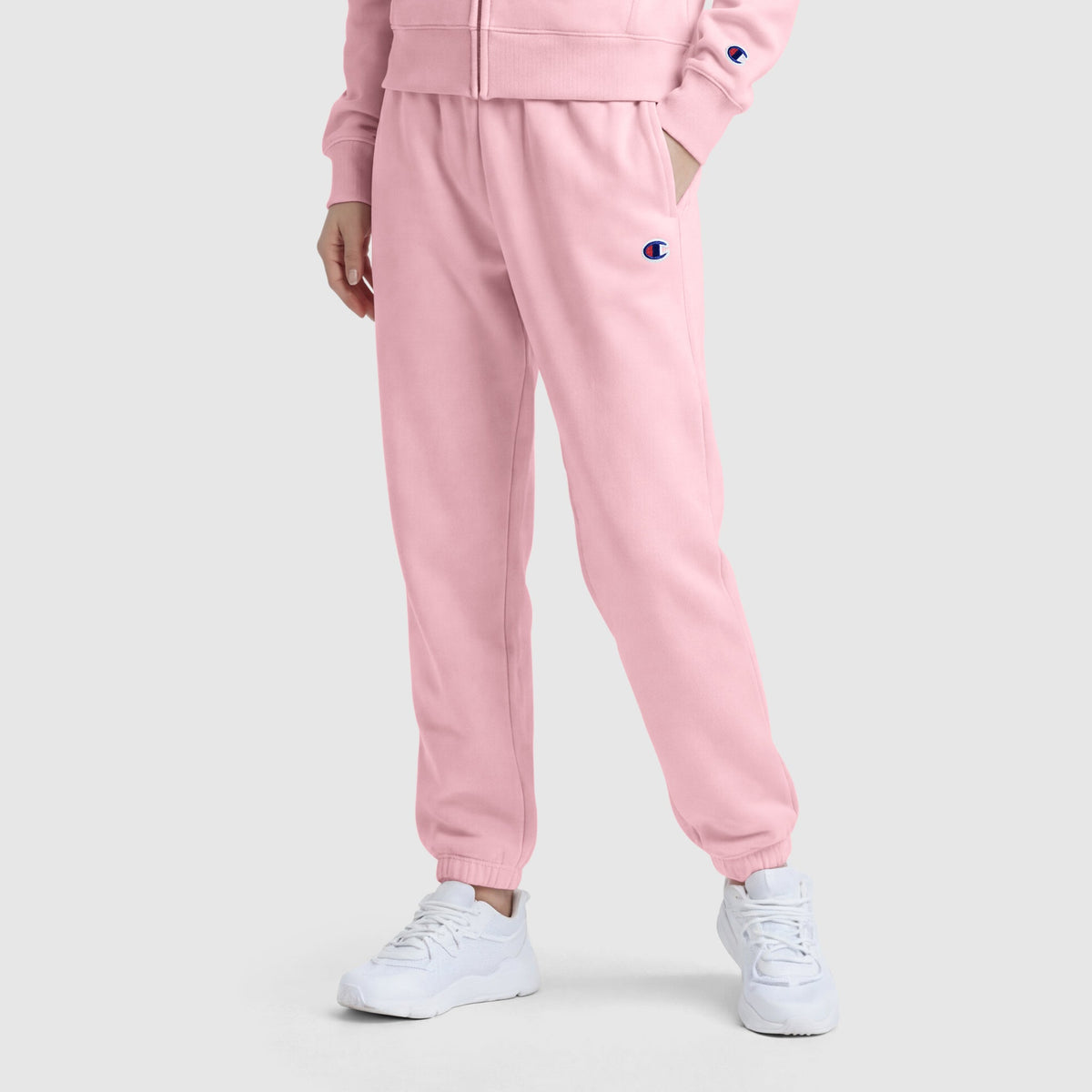 Champion Powerblend Oversized Sweatpants - Rose Shadow