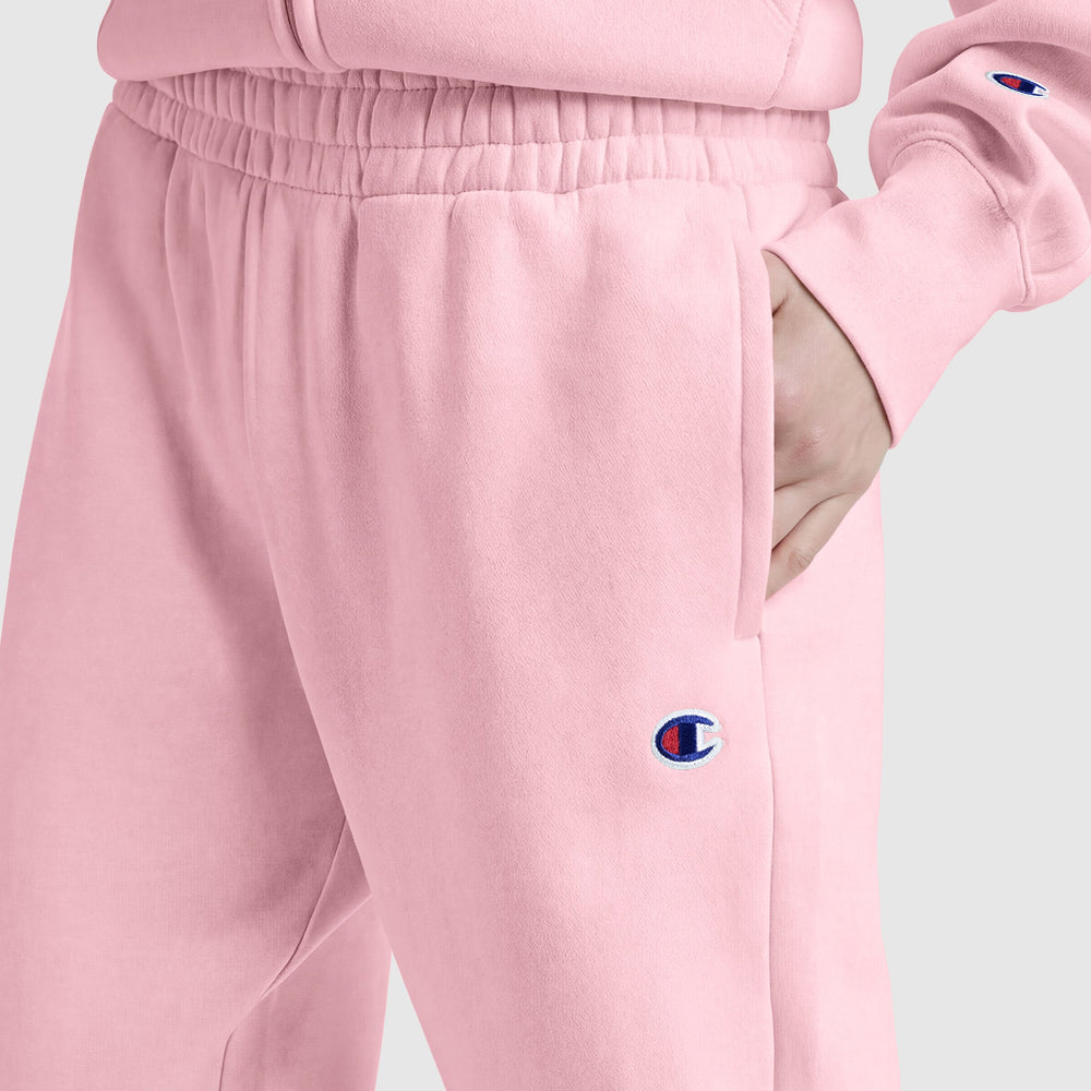 Champion Powerblend Oversized Sweatpants - Rose Shadow