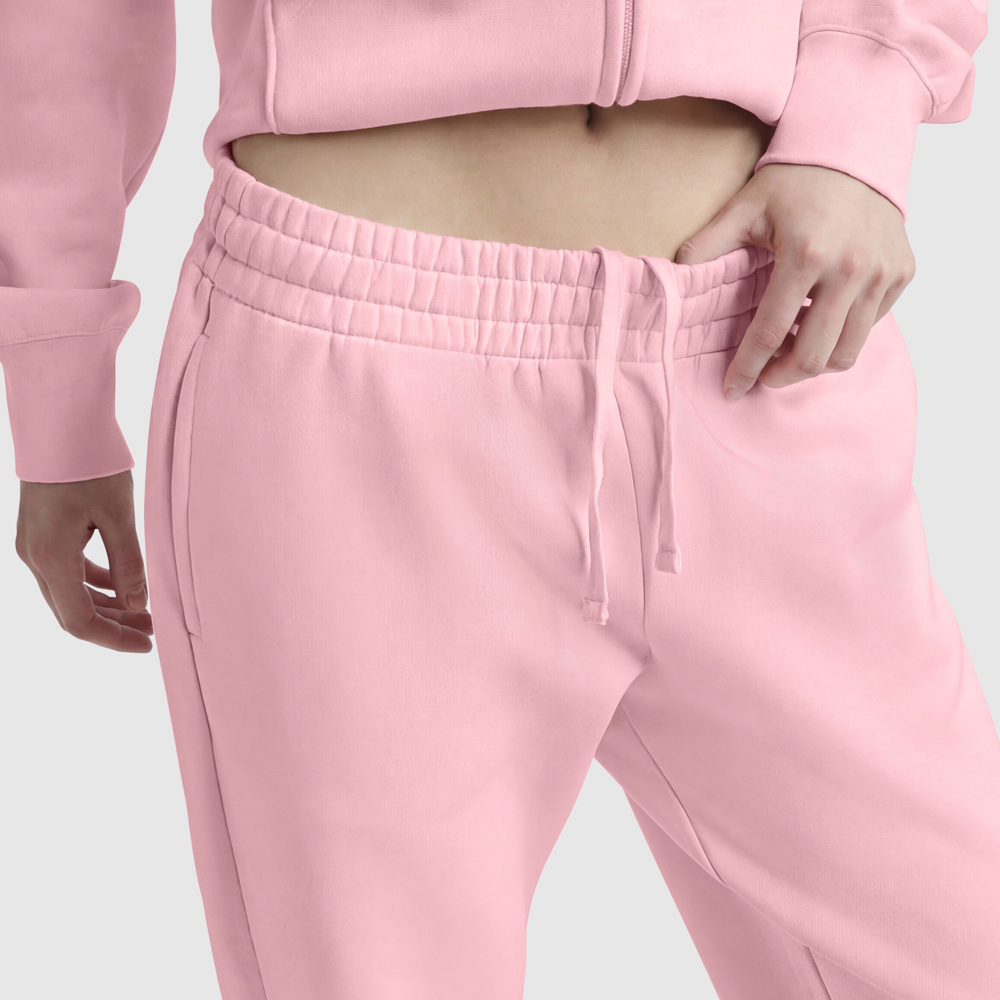 Champion Powerblend Oversized Sweatpants - Rose Shadow