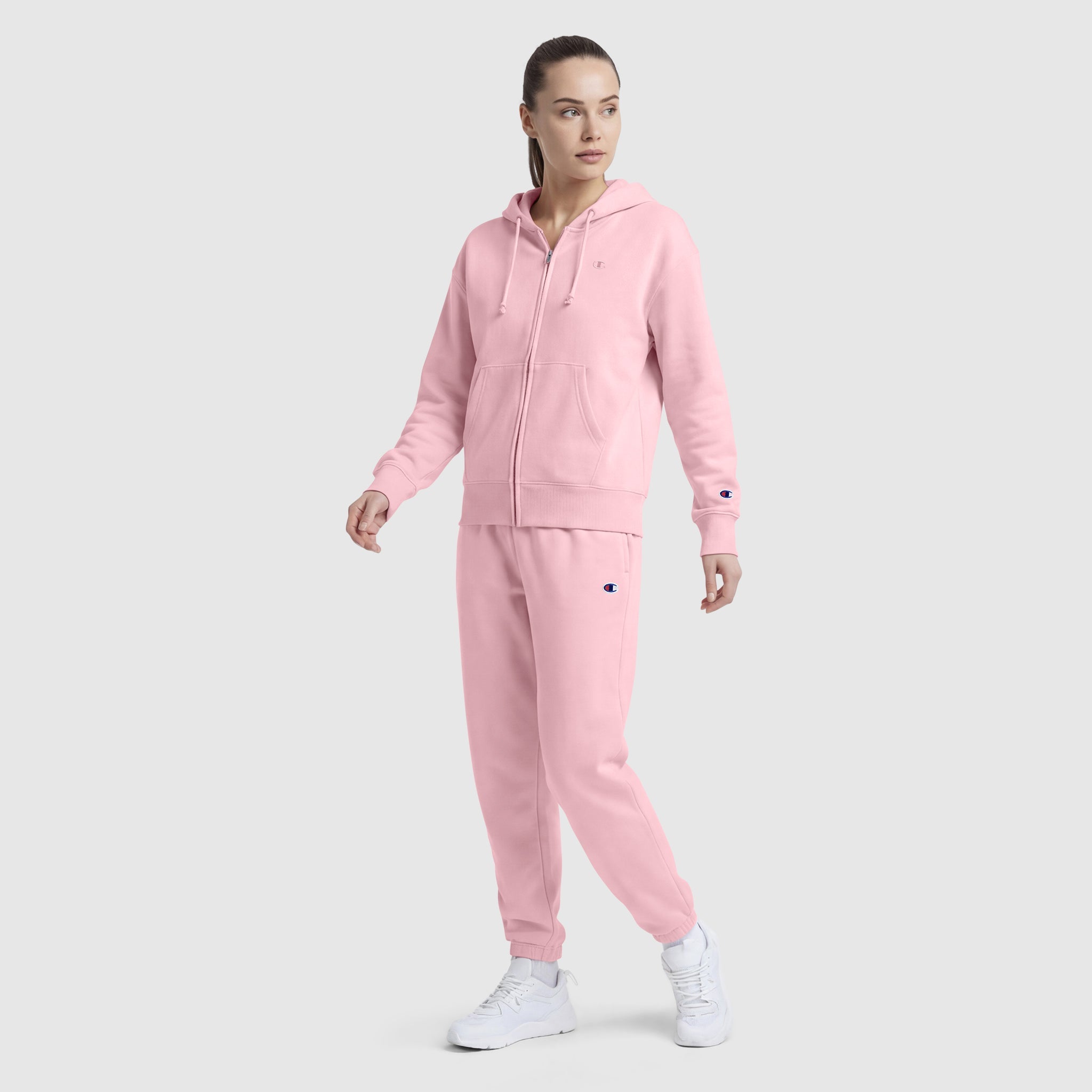Champion Powerblend Oversized Sweatpants - Rose Shadow