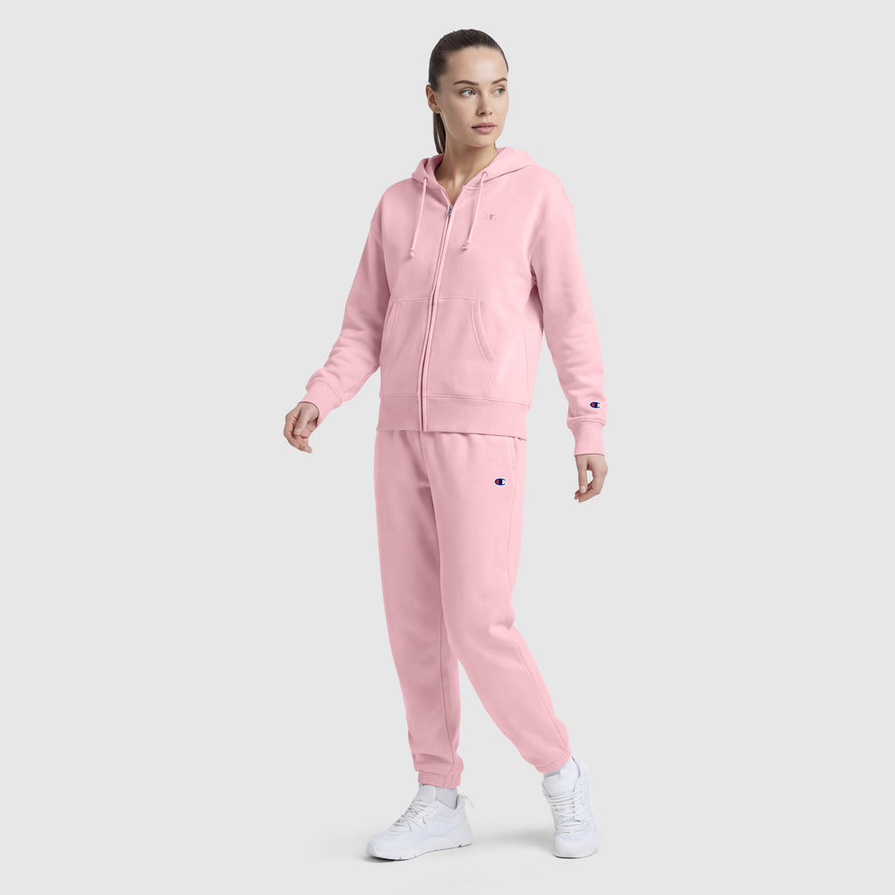 Champion Powerblend Oversized Sweatpants - Rose Shadow