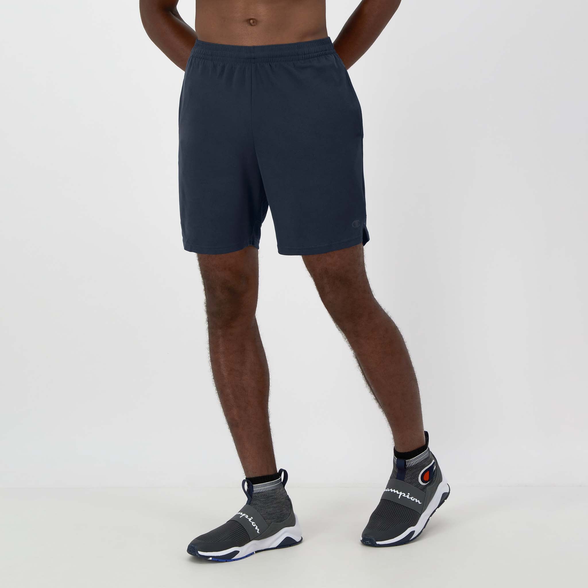 Champion 7" Moisture Wicking, Sport Shorts - Navy