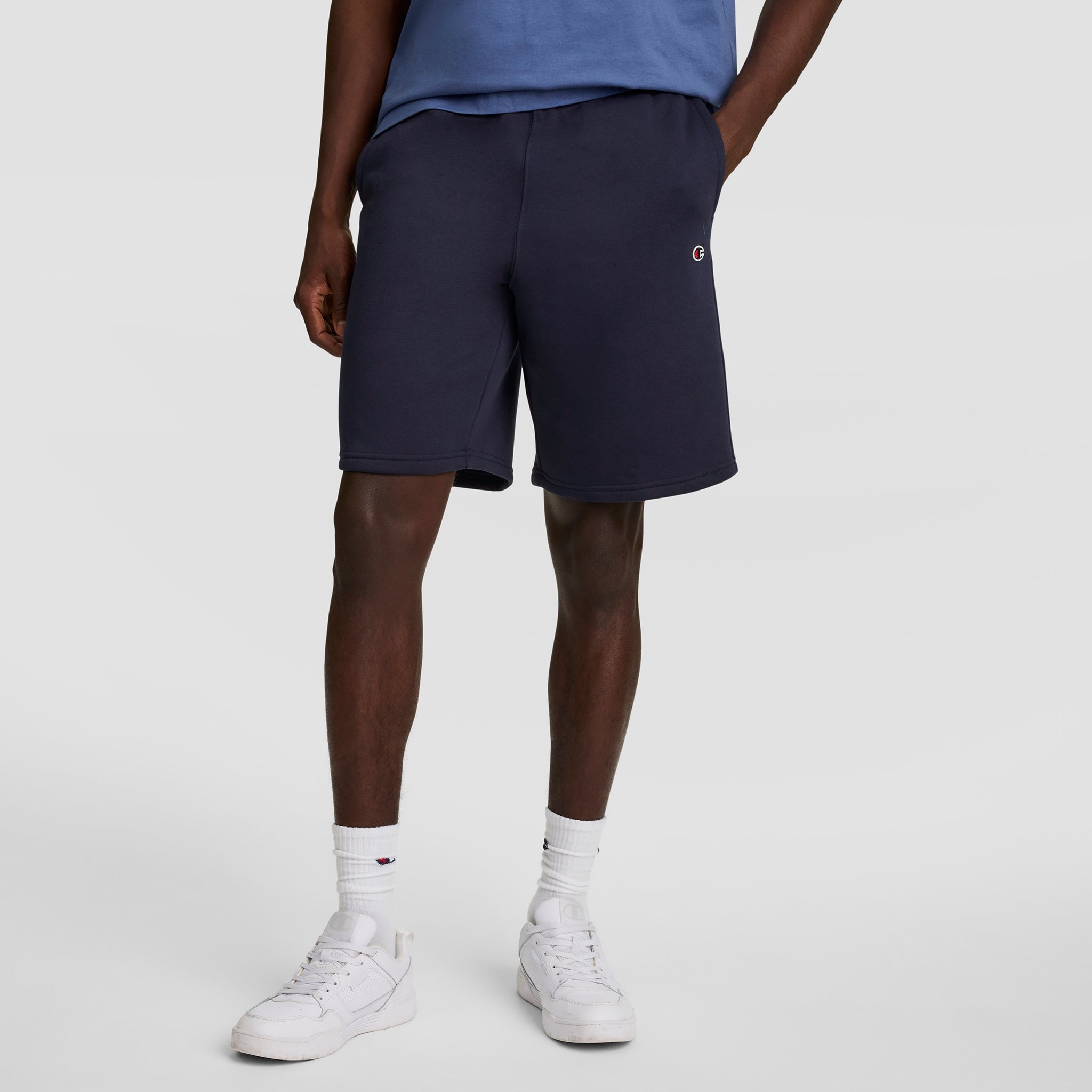 Champion 10" Powerblend Fleece Short - Deep Navy