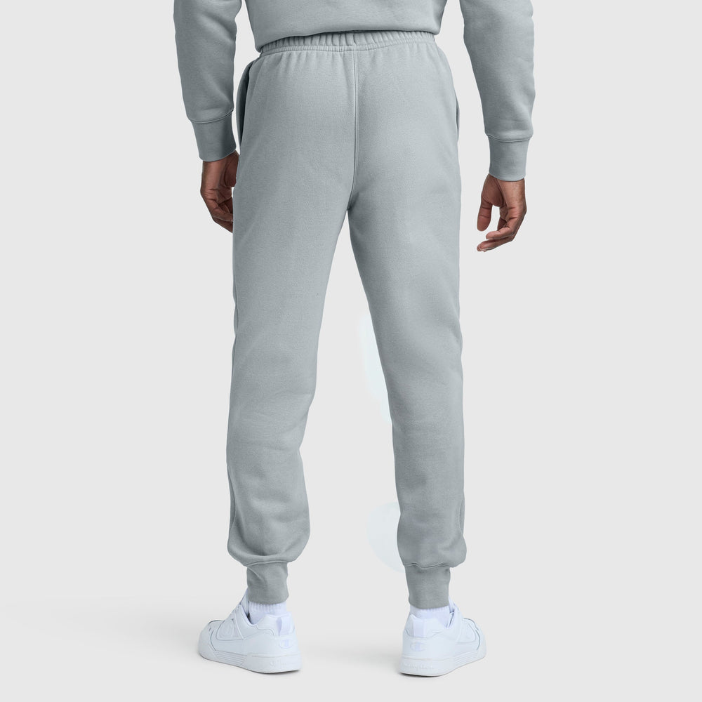 Champion Powerblend Joggers, Script Logo - Quarry