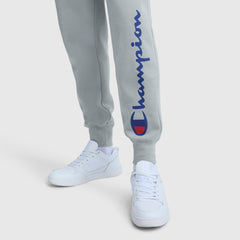 Champion Powerblend Joggers, Script Logo - Quarry