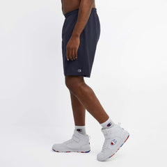 Champion Lightweight Lounge Shorts, C Patch Logo - Big & Tall - Navy