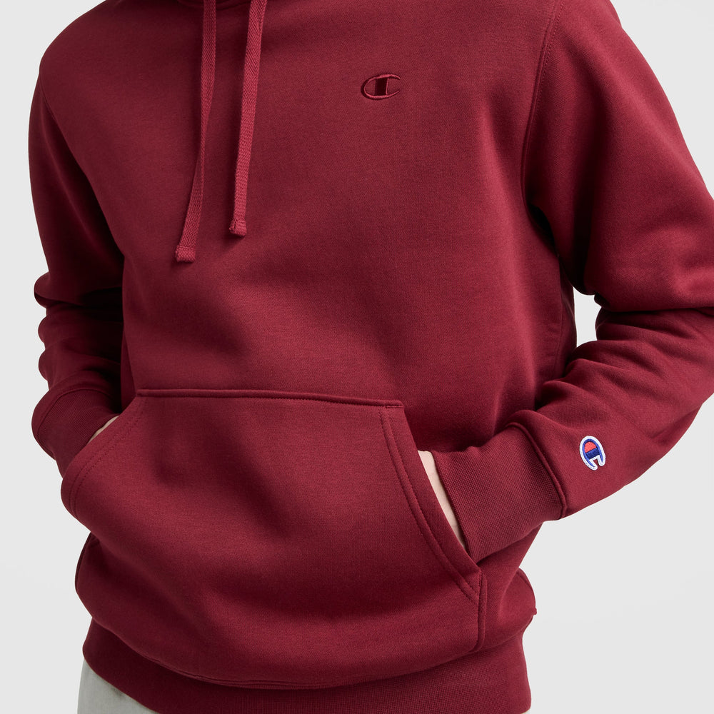 Champion Powerblend Hoodie - Pomegranate