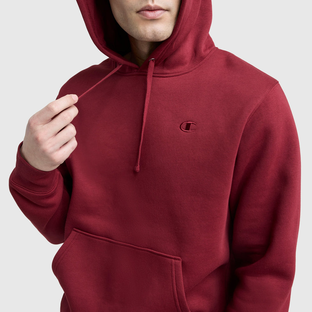 Champion Powerblend Hoodie - Pomegranate