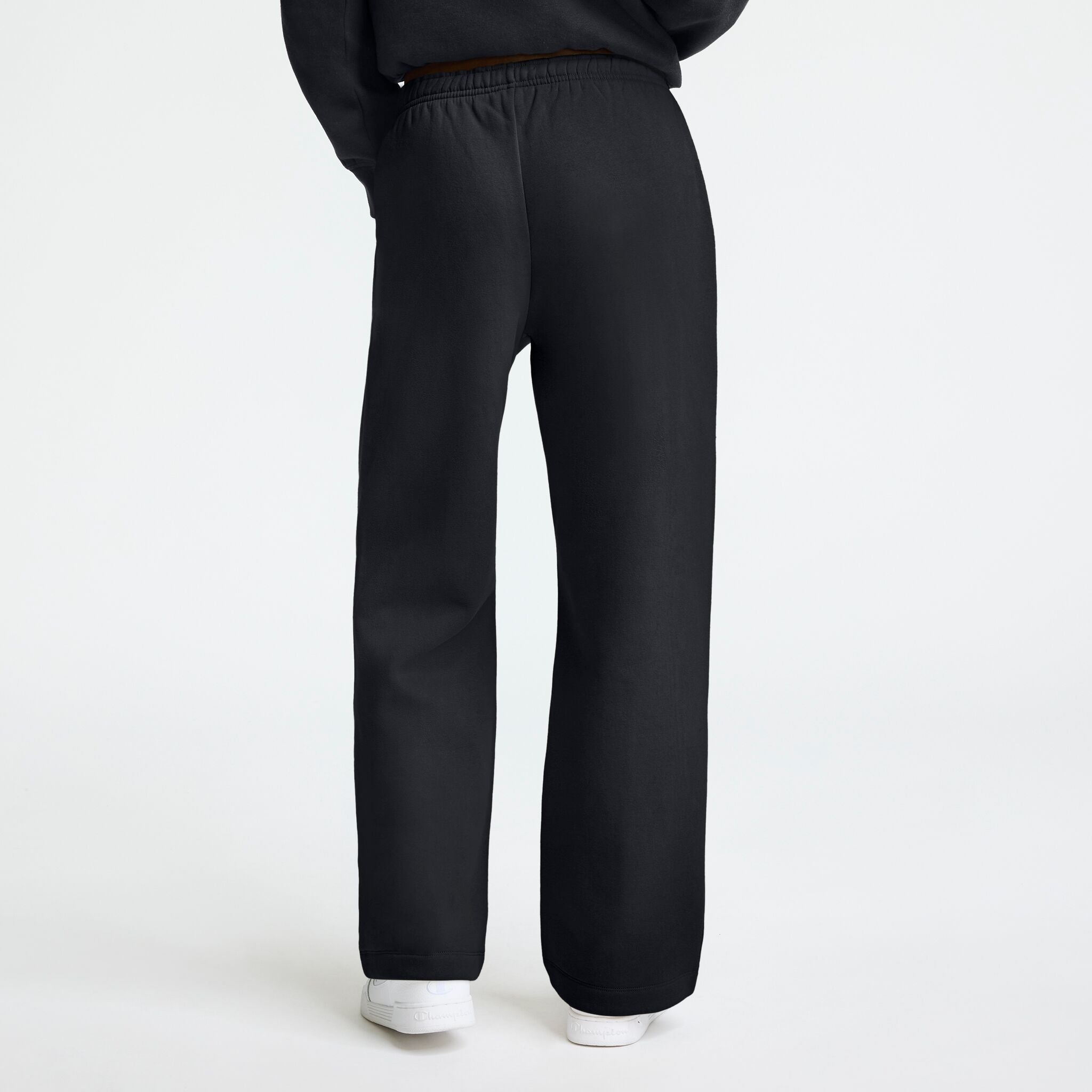 Champion Powerblend Straight Hem Sweatpants - Black