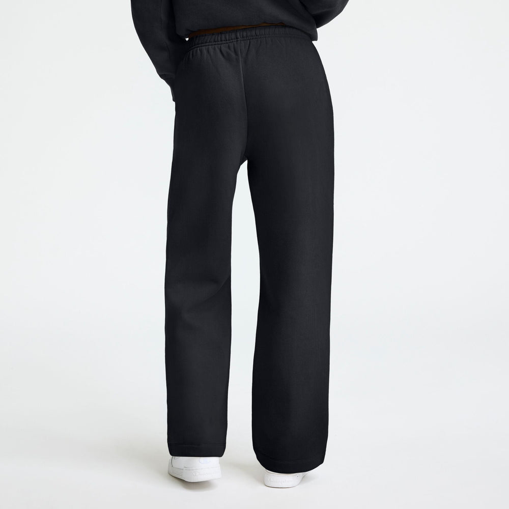 Champion Powerblend Straight Hem Sweatpants - Black