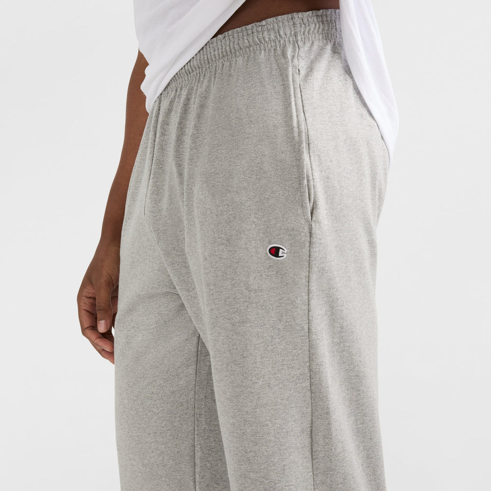 Champion Lightweight Lounge Pants, Open Hem - Big & Tall - New Manhattan Mist Heather