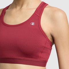 Champion Compression Sports Bra - Pomegranate