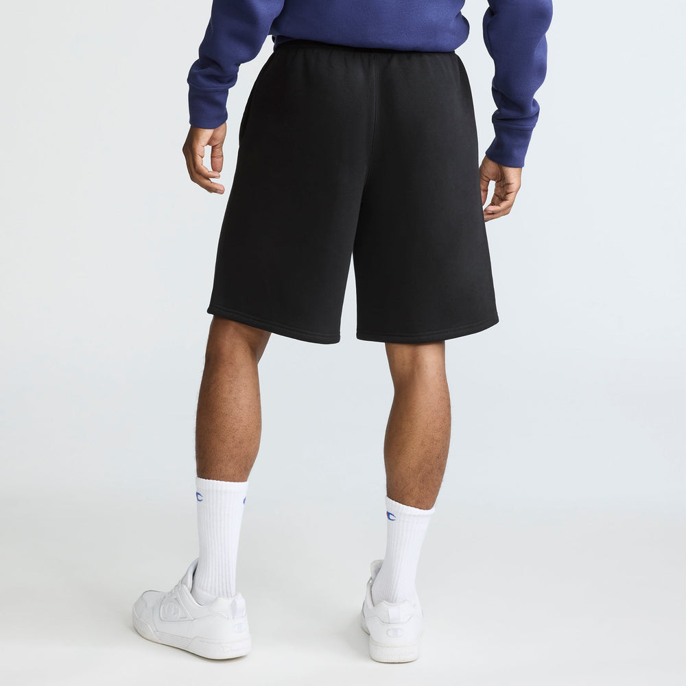 Champion 10" Powerblend Fleece Short - Black