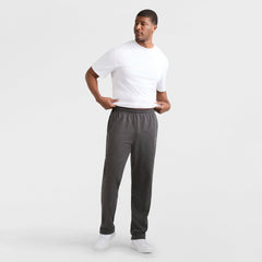 Champion Lightweight Lounge Pants, Open Hem - Big & Tall - Granite Grey Heather