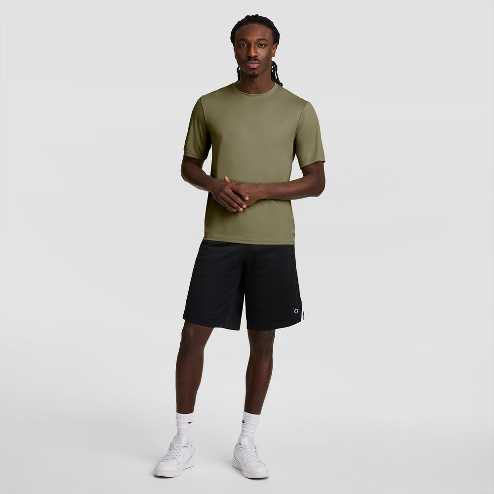 Champion Sport T-Shirt, Reflective C Logo - Burnt Olive