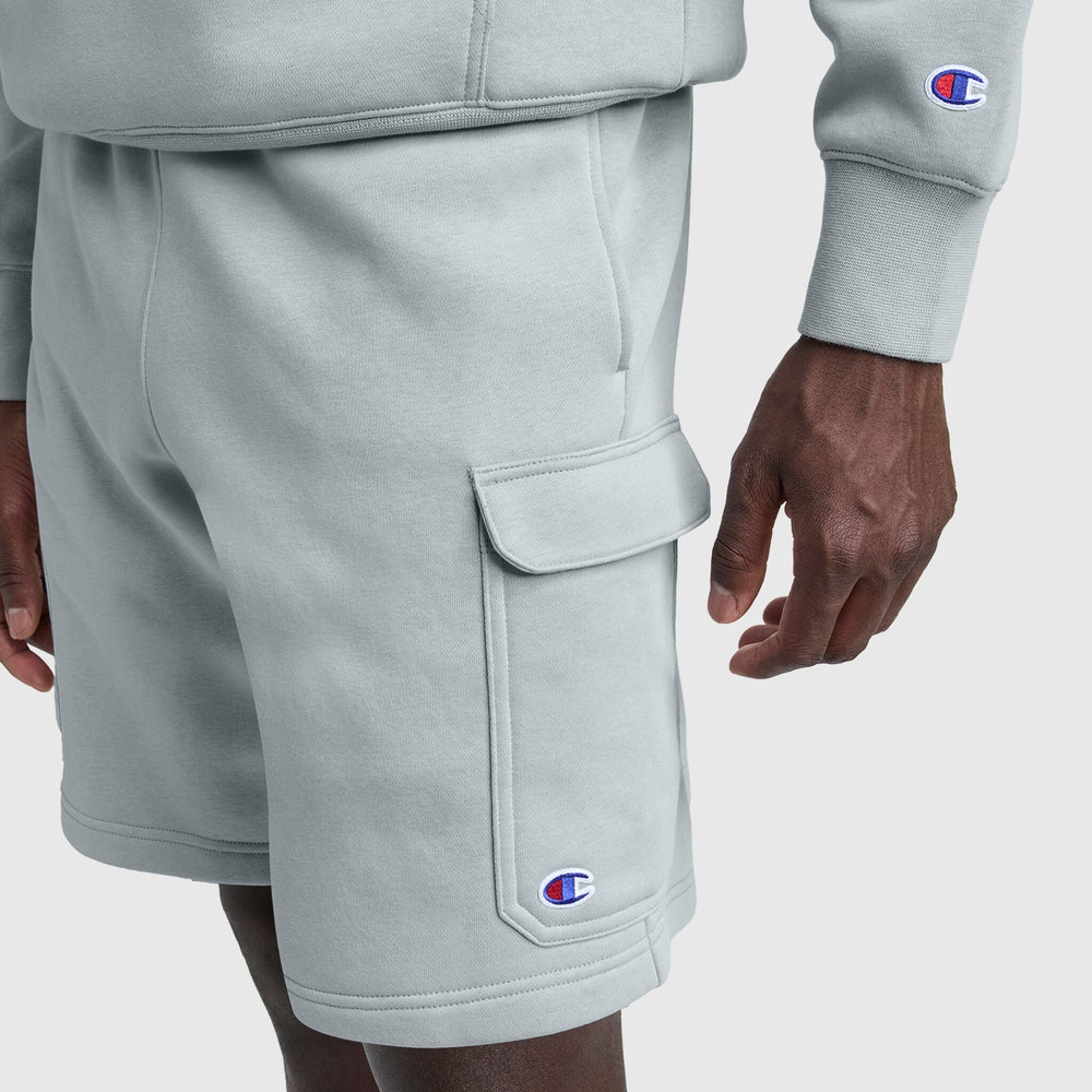 Champion 8" Fleece Cargo Short - Quarry