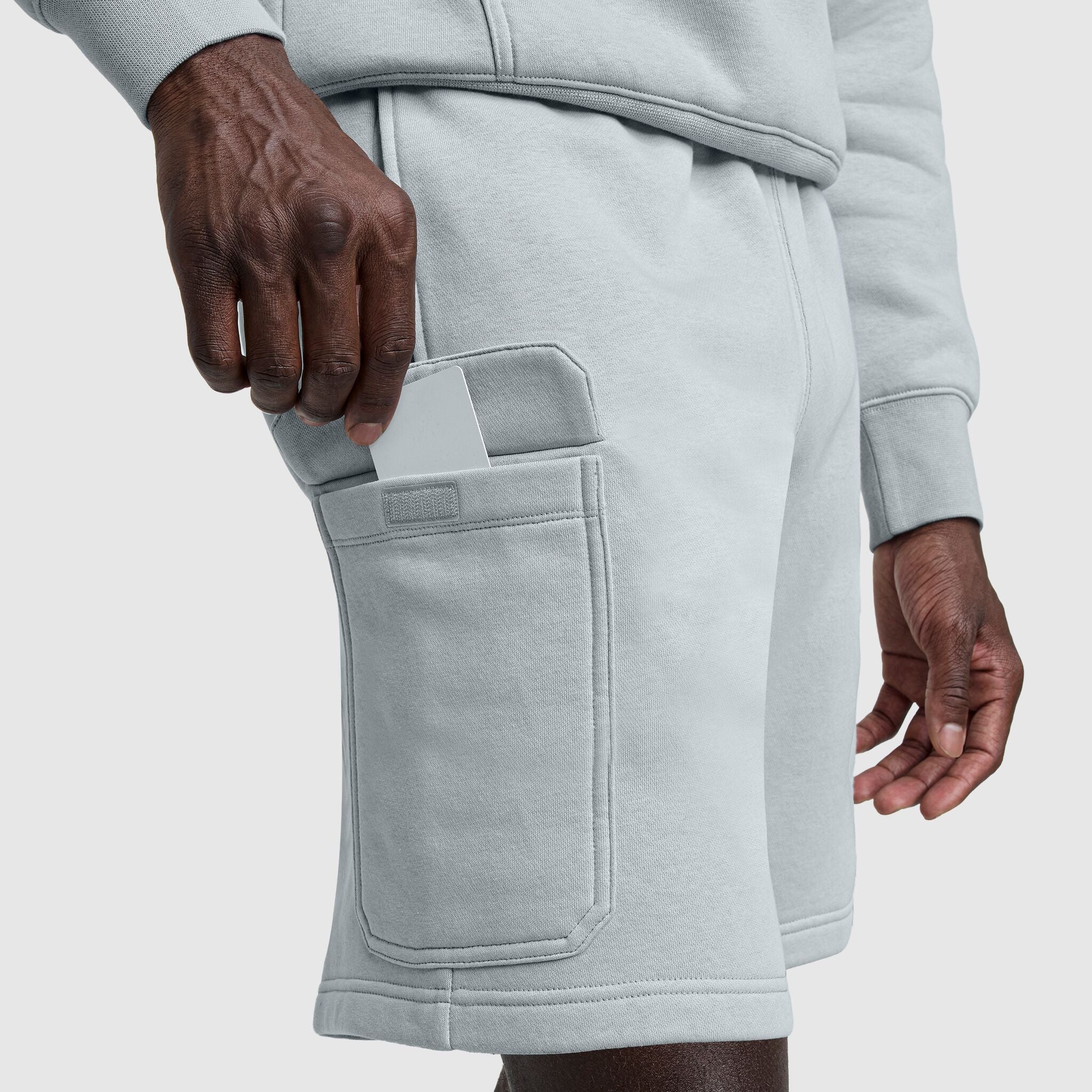 Champion 8" Fleece Cargo Short - Quarry