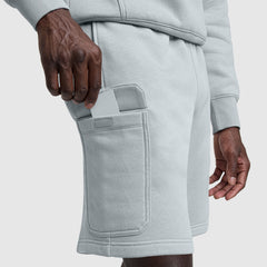Champion 8" Fleece Cargo Short - Quarry