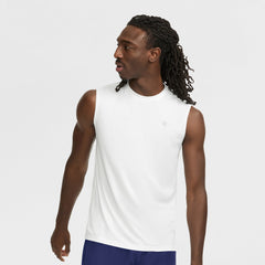 Champion Sport Muscle Tank, Reflective C Logo - Bright White
