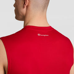 Champion Sport Muscle Tank, Reflective C Logo - Poppy Red