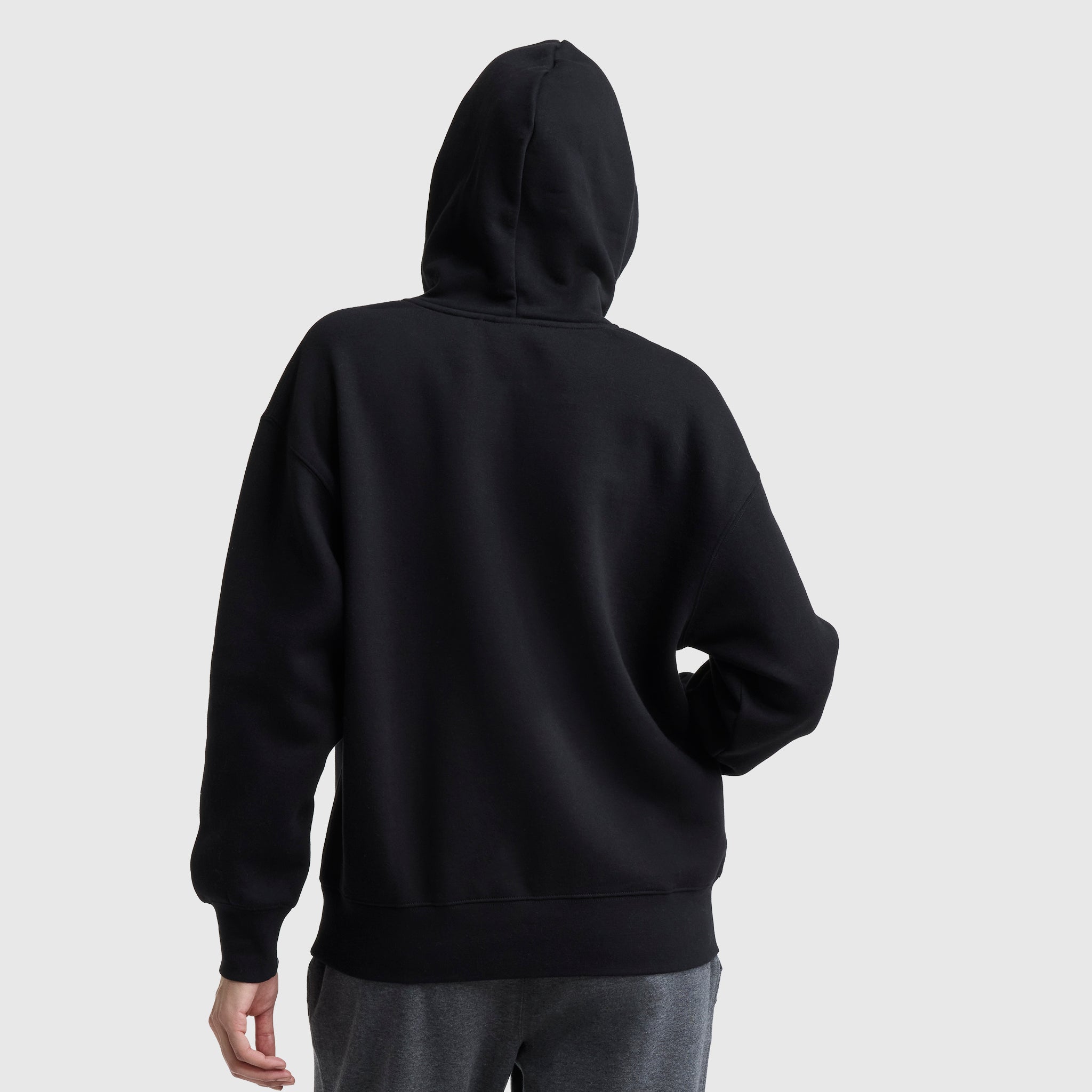 Champion Powerblend Relaxed Hoodie - Black