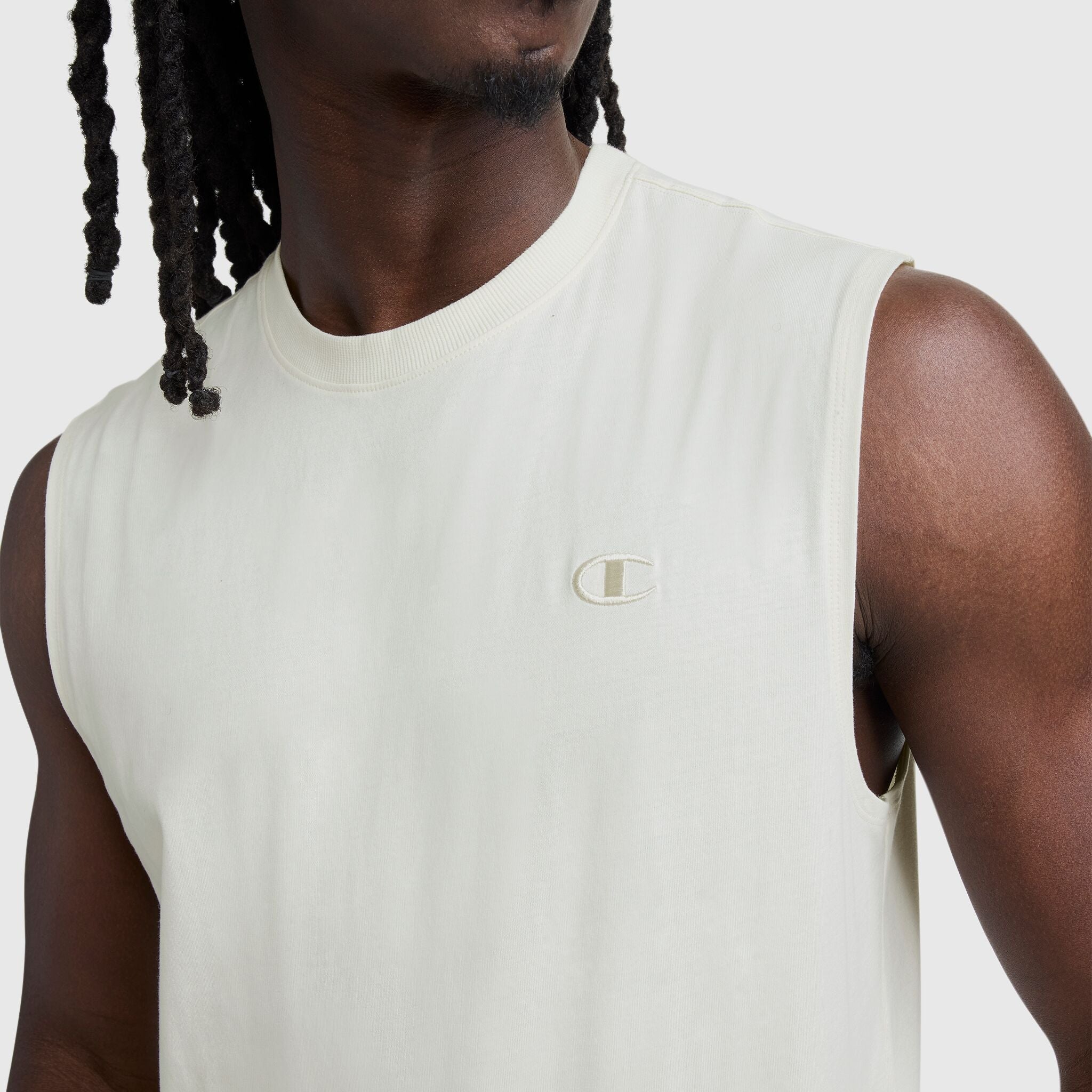 Champion Muscle Tank - Unbleached Cotton