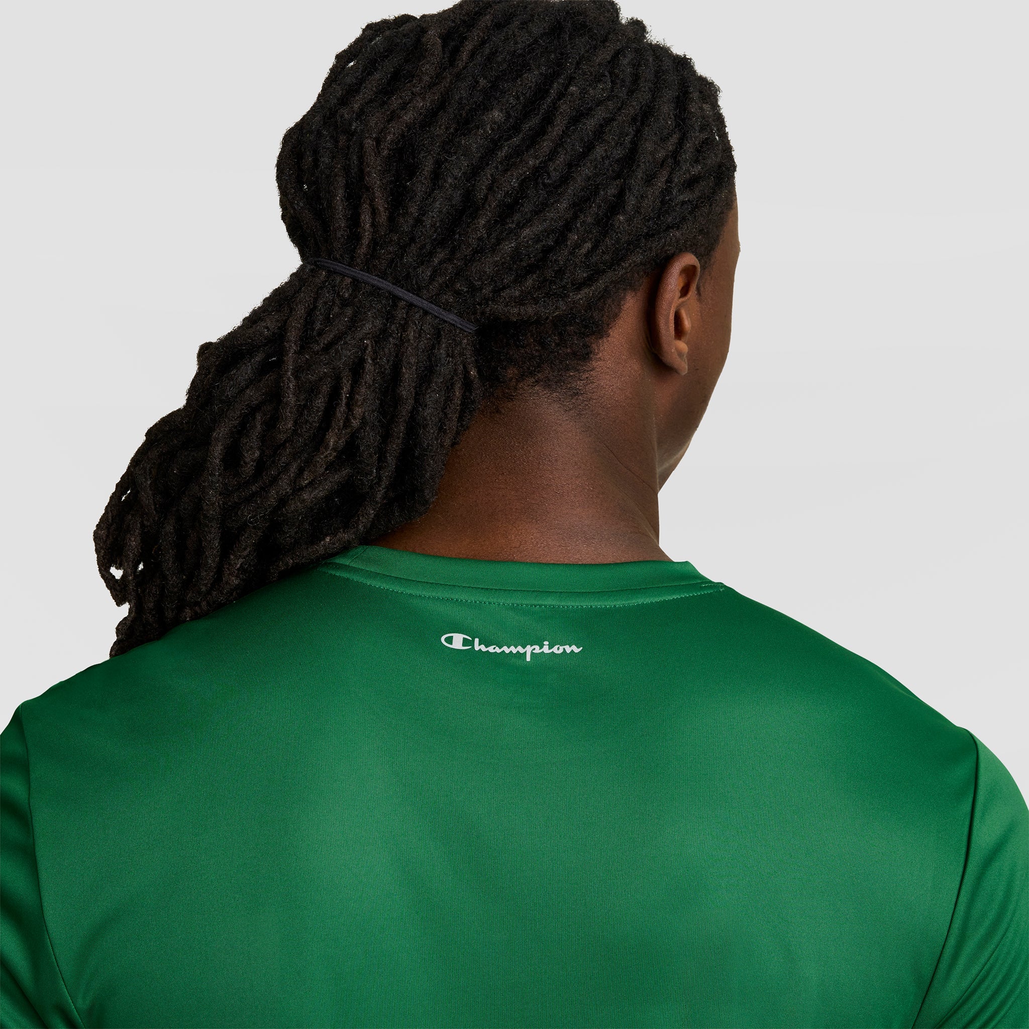 Champion Sport T-Shirt, Reflective C Logo - Verdant Green