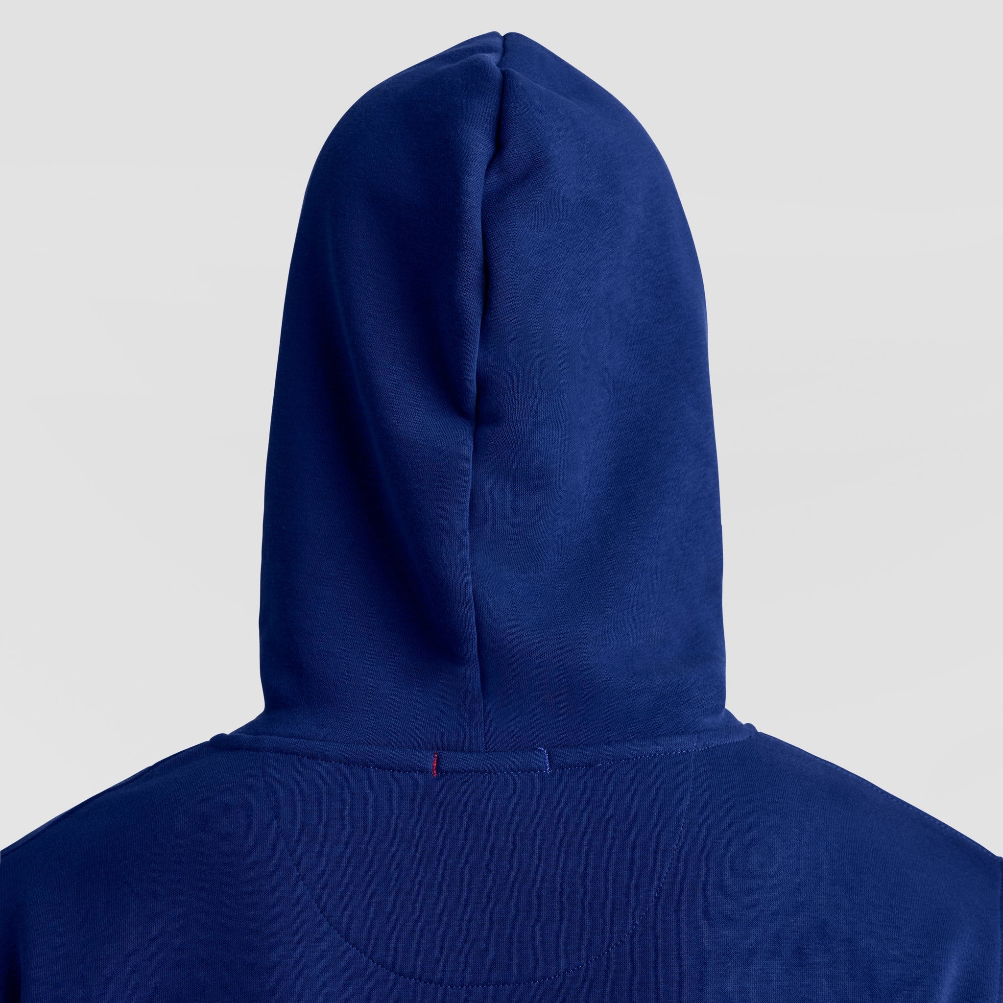 Champion Powerblend Hoodie, Tonal Script Logo - Blue Depth