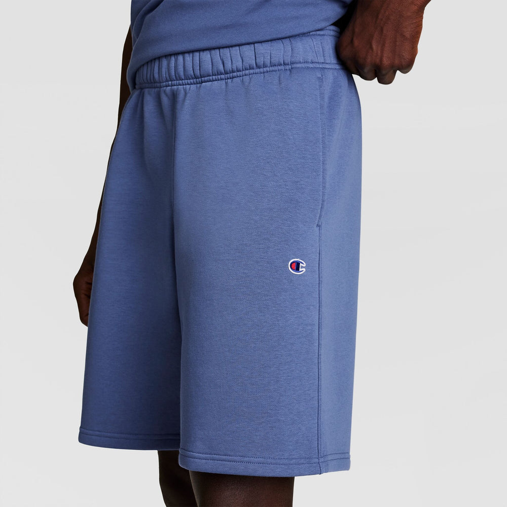 Champion 10" Powerblend Fleece Short - Coastal Fjord