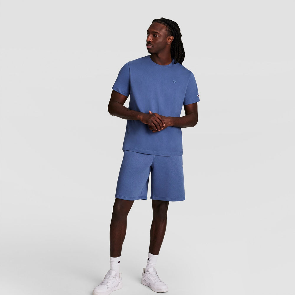Champion 10" Powerblend Fleece Short - Coastal Fjord