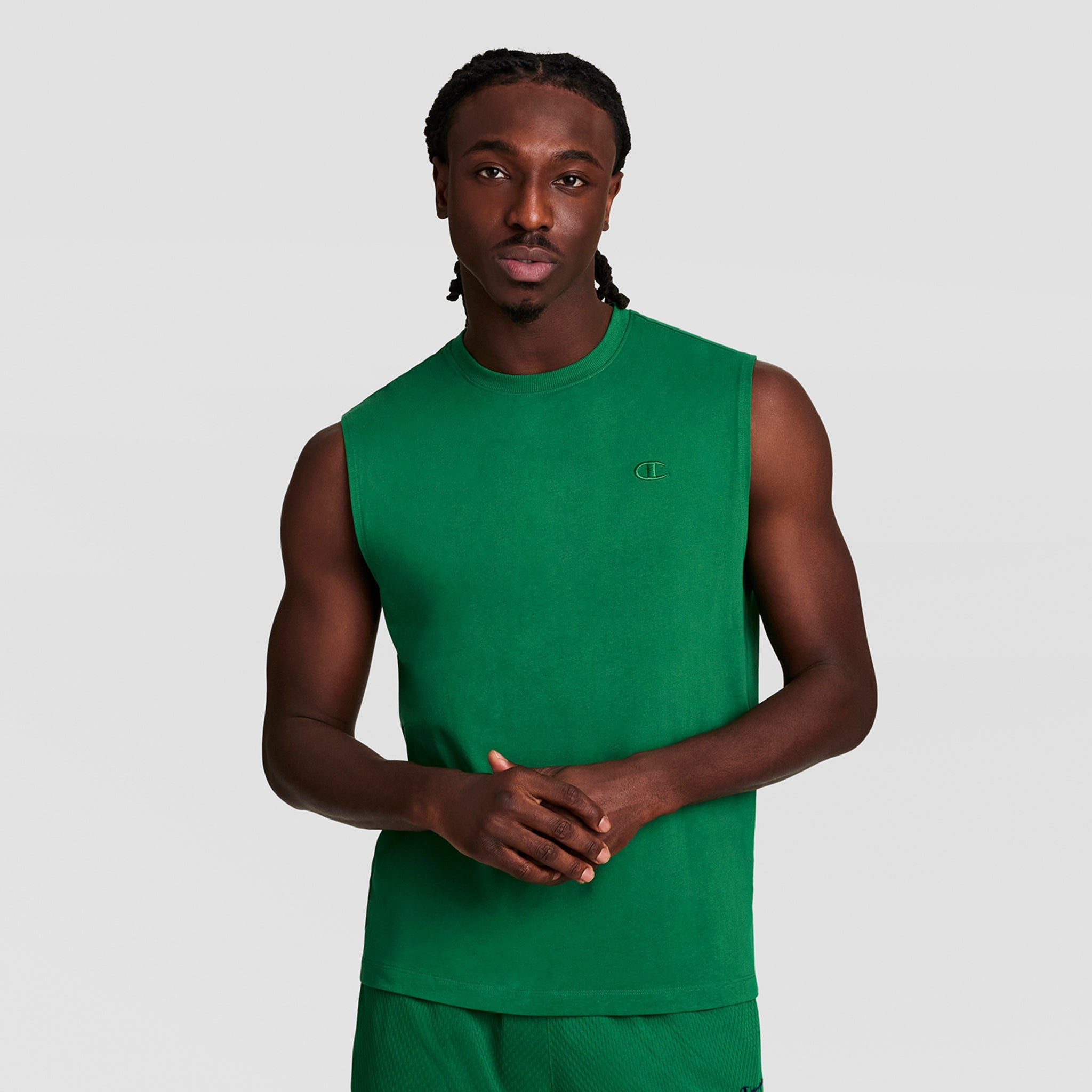 Champion Muscle Tank - Verdant Green
