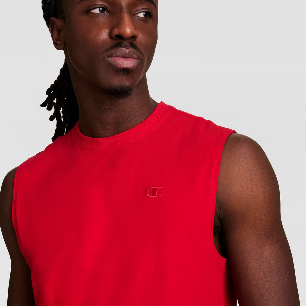 Champion Muscle Tank - Tango Red