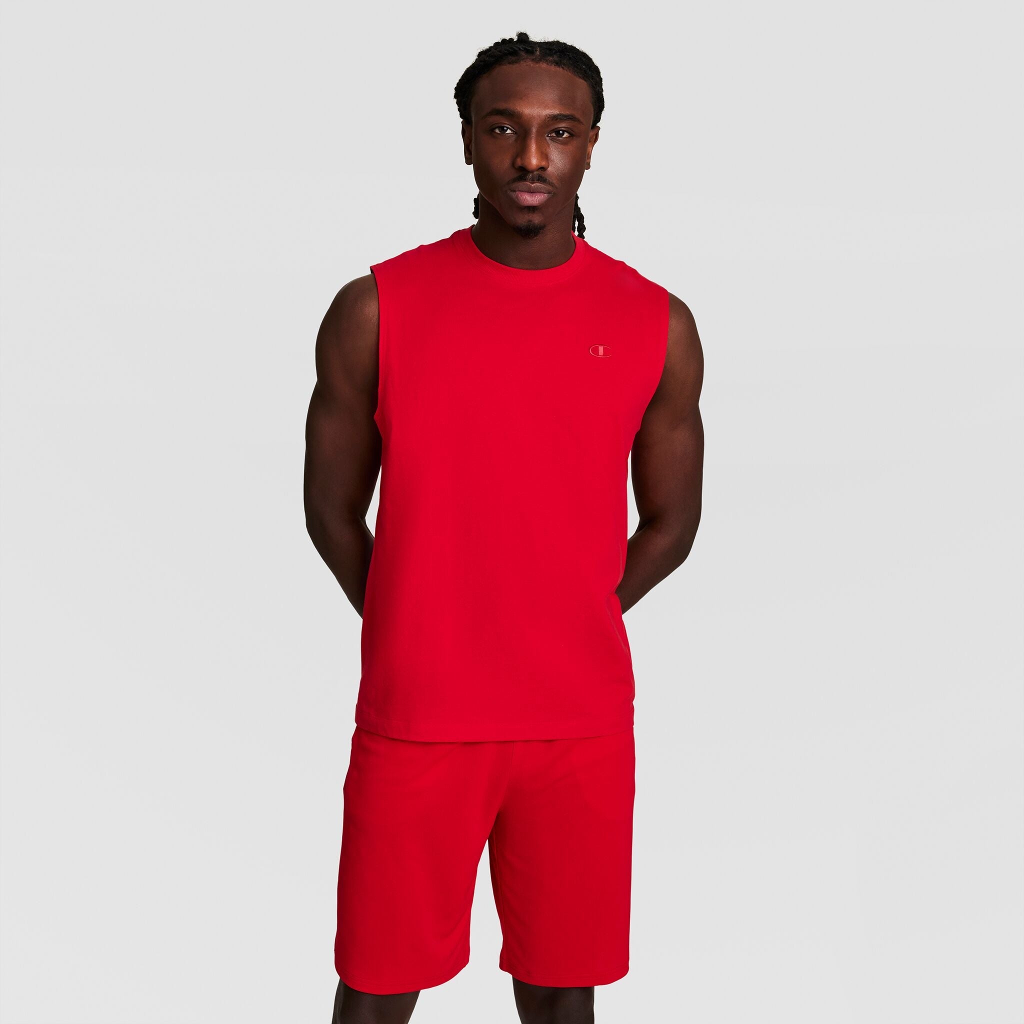 Champion Muscle Tank - Tango Red