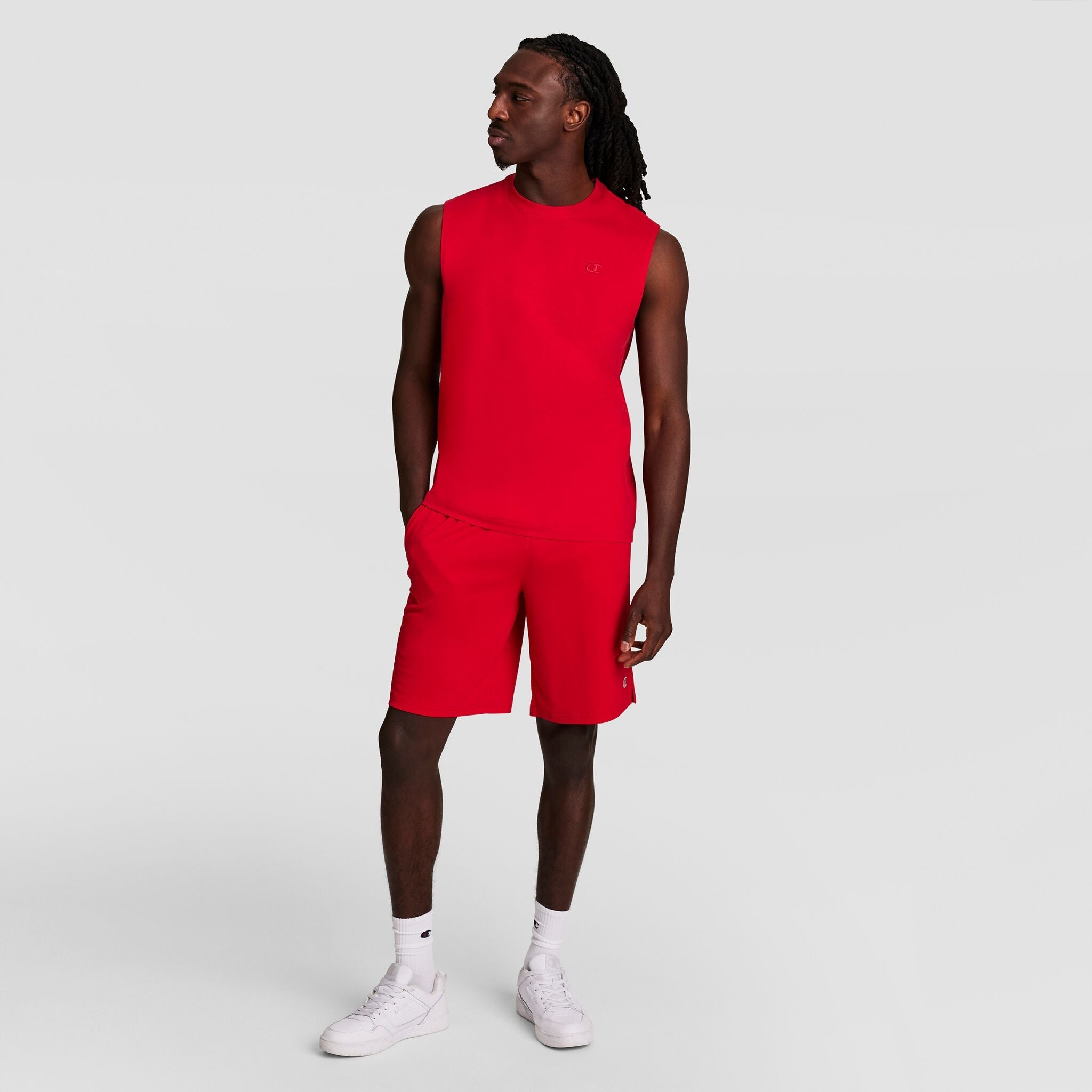 Champion Muscle Tank - Tango Red