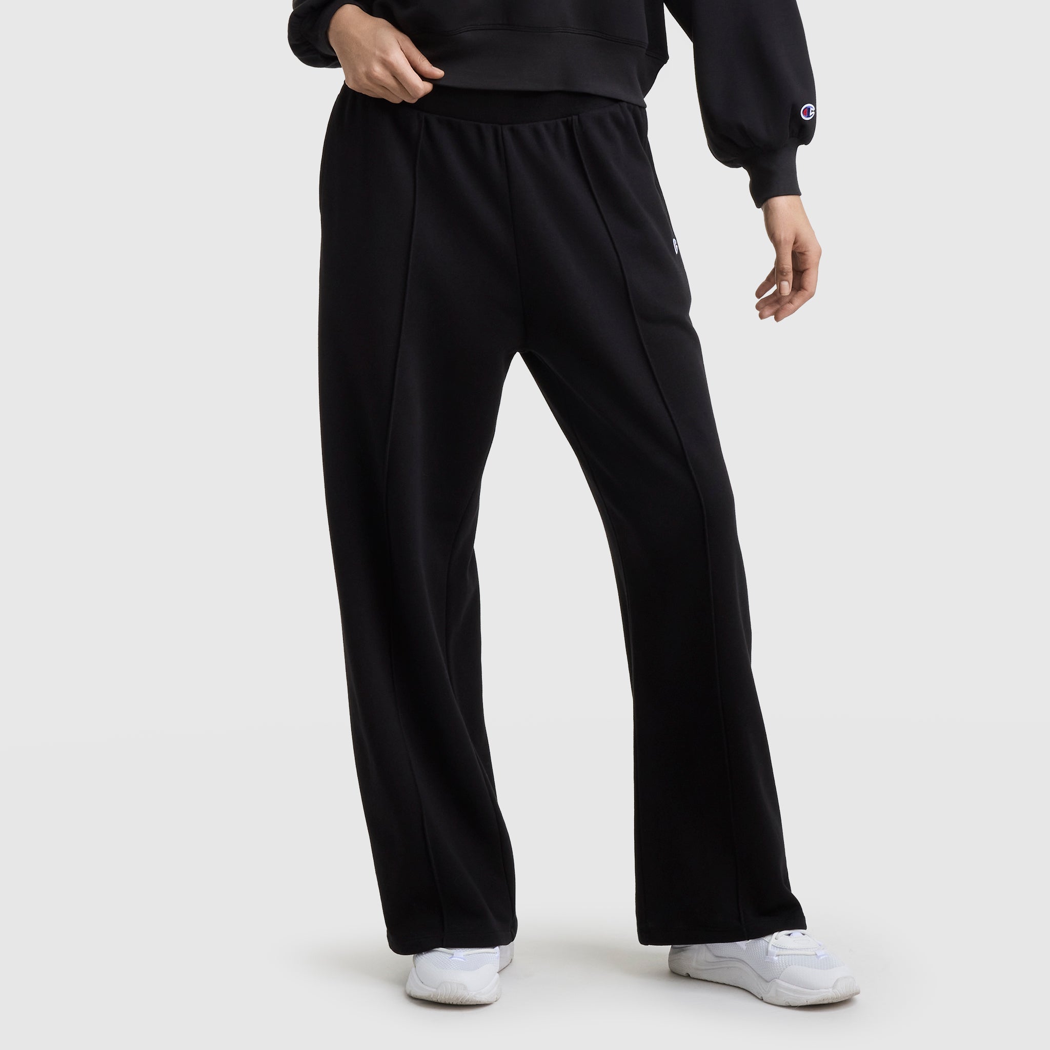 Champion Tackle Open Bottom Pant - Black