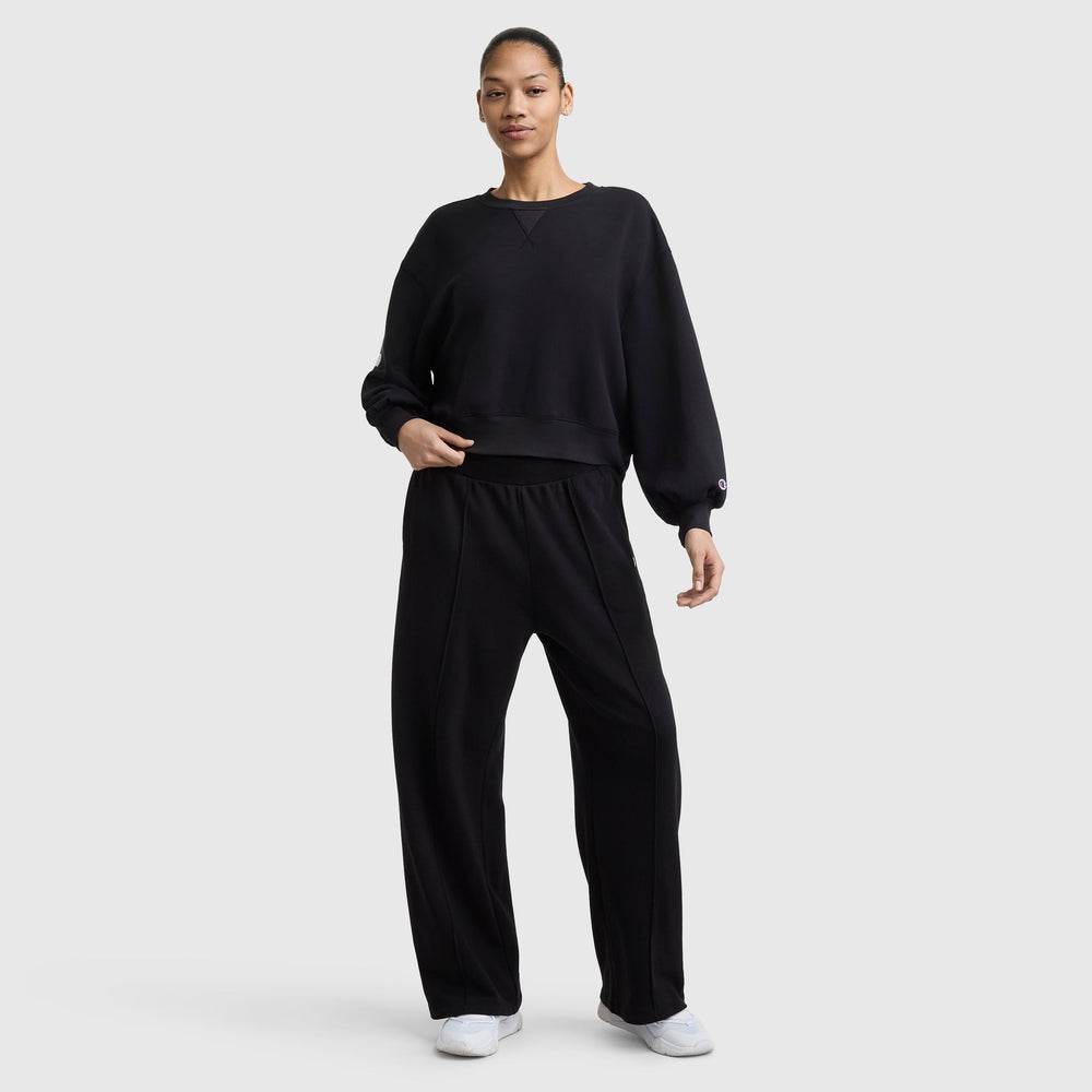Champion Tackle Open Bottom Pant - Black
