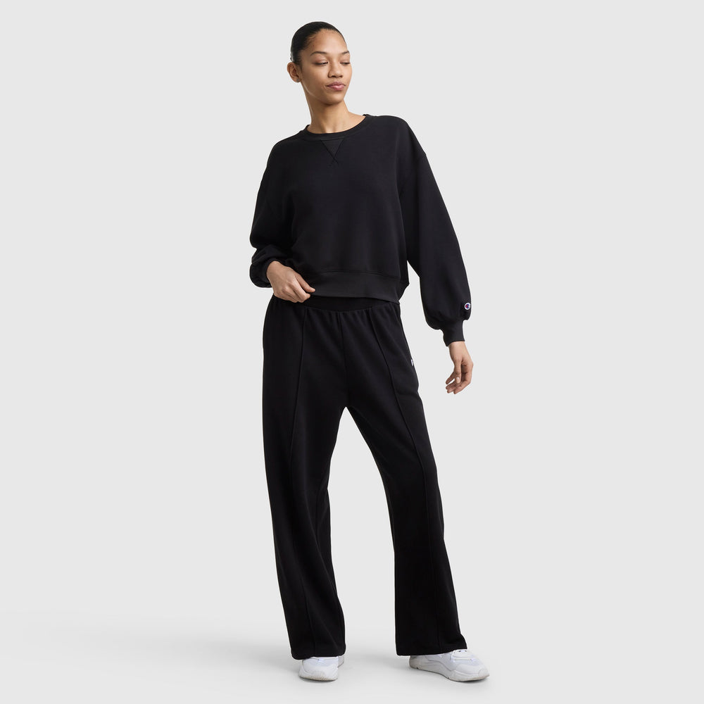 Champion Tackle Open Bottom Pant - Black