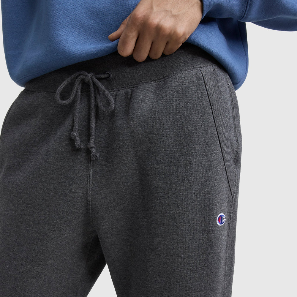 Champion Powerblend Straight Hem Sweatpants - Granite Heather