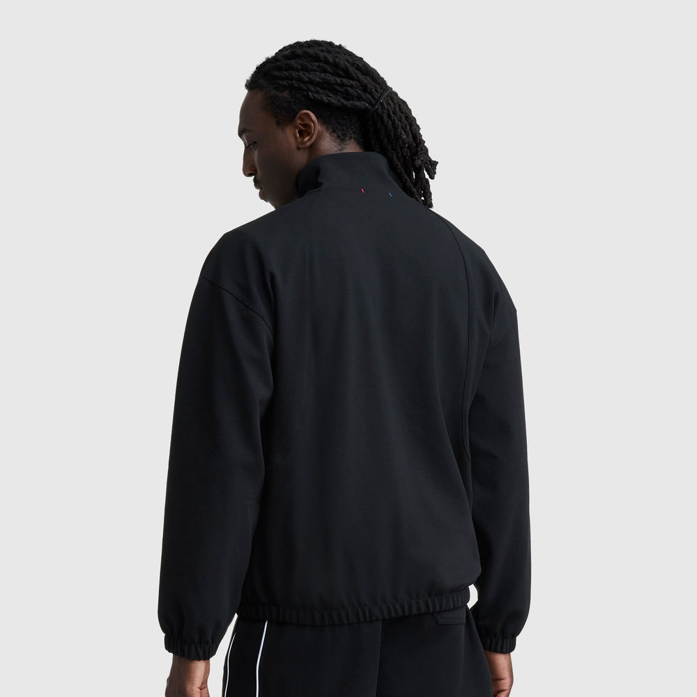 Champion Gameday Full Zip Mock Neck - Black