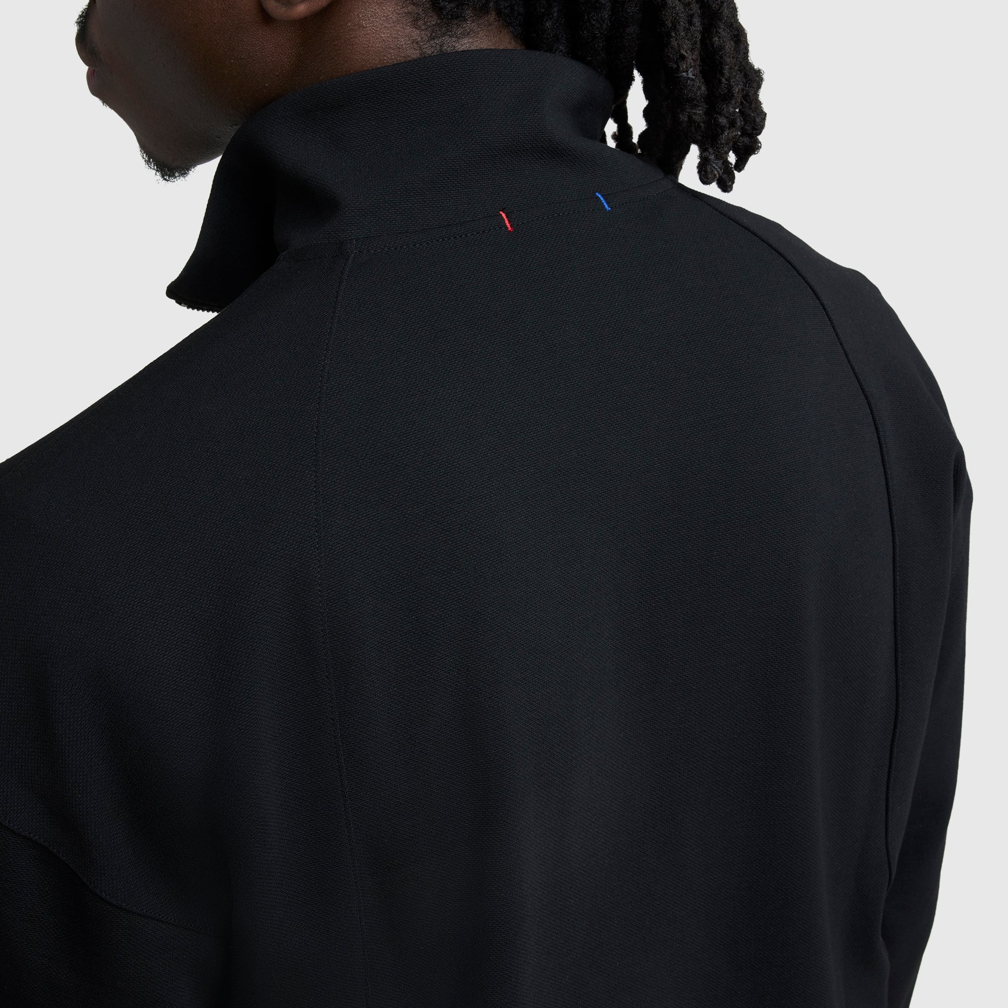 Champion Gameday Full Zip Mock Neck - Black