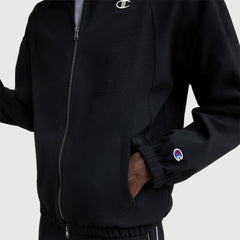 Champion Gameday Full Zip Mock Neck - Black