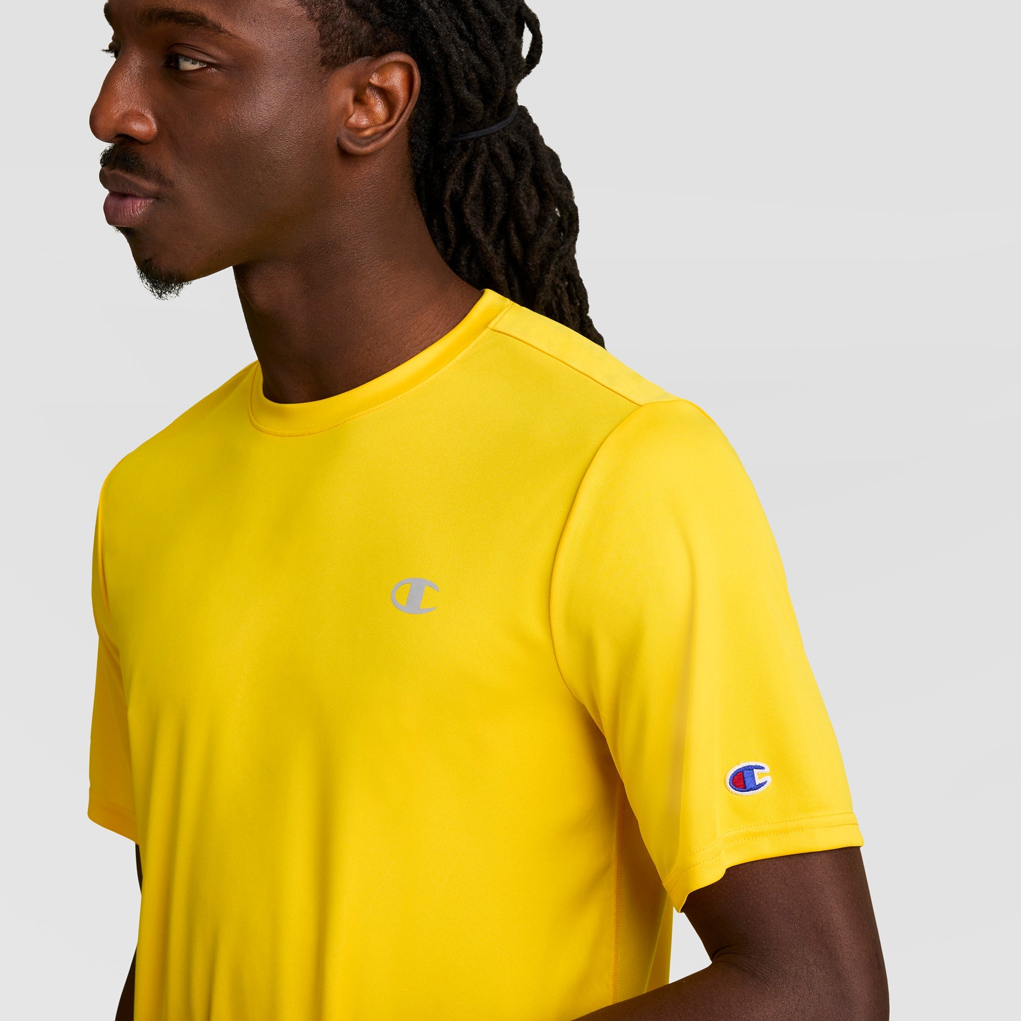 Champion Sport T-Shirt, Reflective C Logo - Freesia