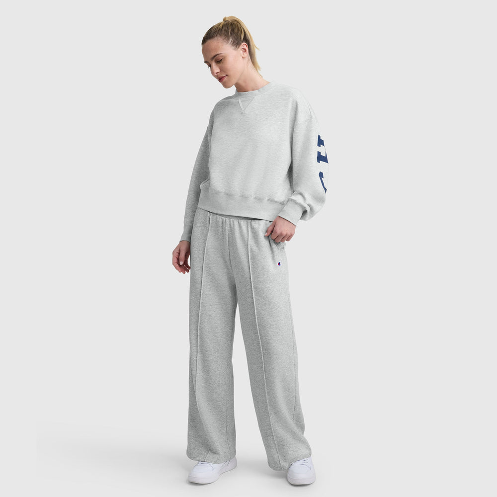 Champion Tackle Open Bottom Pant - Oxford Grey Heather