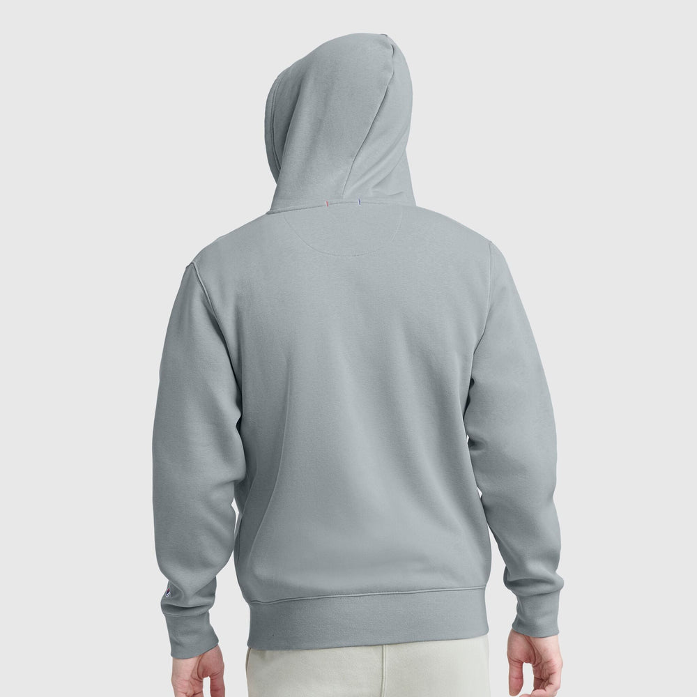 Champion Powerblend Full-Zip Hoodie - Quarry