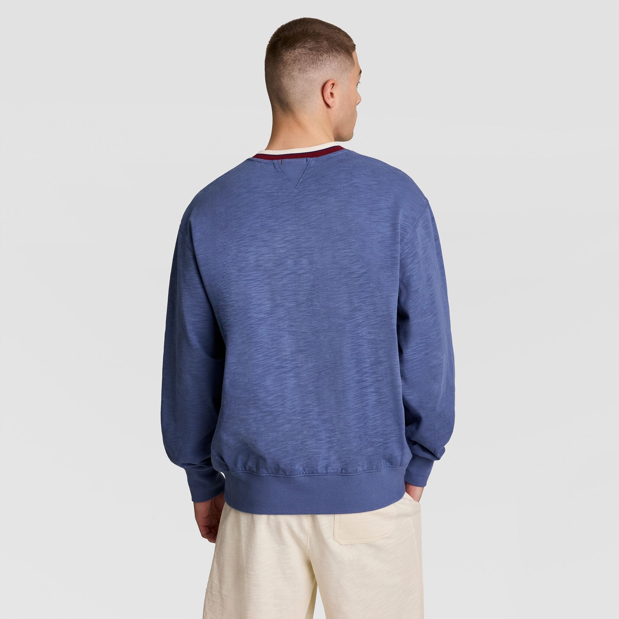 Champion Modern Retro Washed Crew Sweatshirt - Coastal Fjord