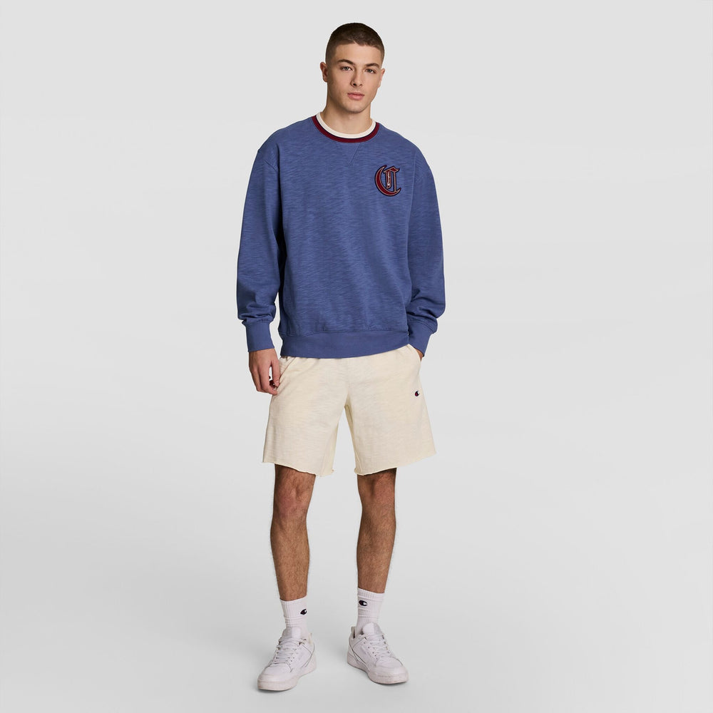 Champion 9" Modern Retro Washed Shorts - Unbleached Cotton
