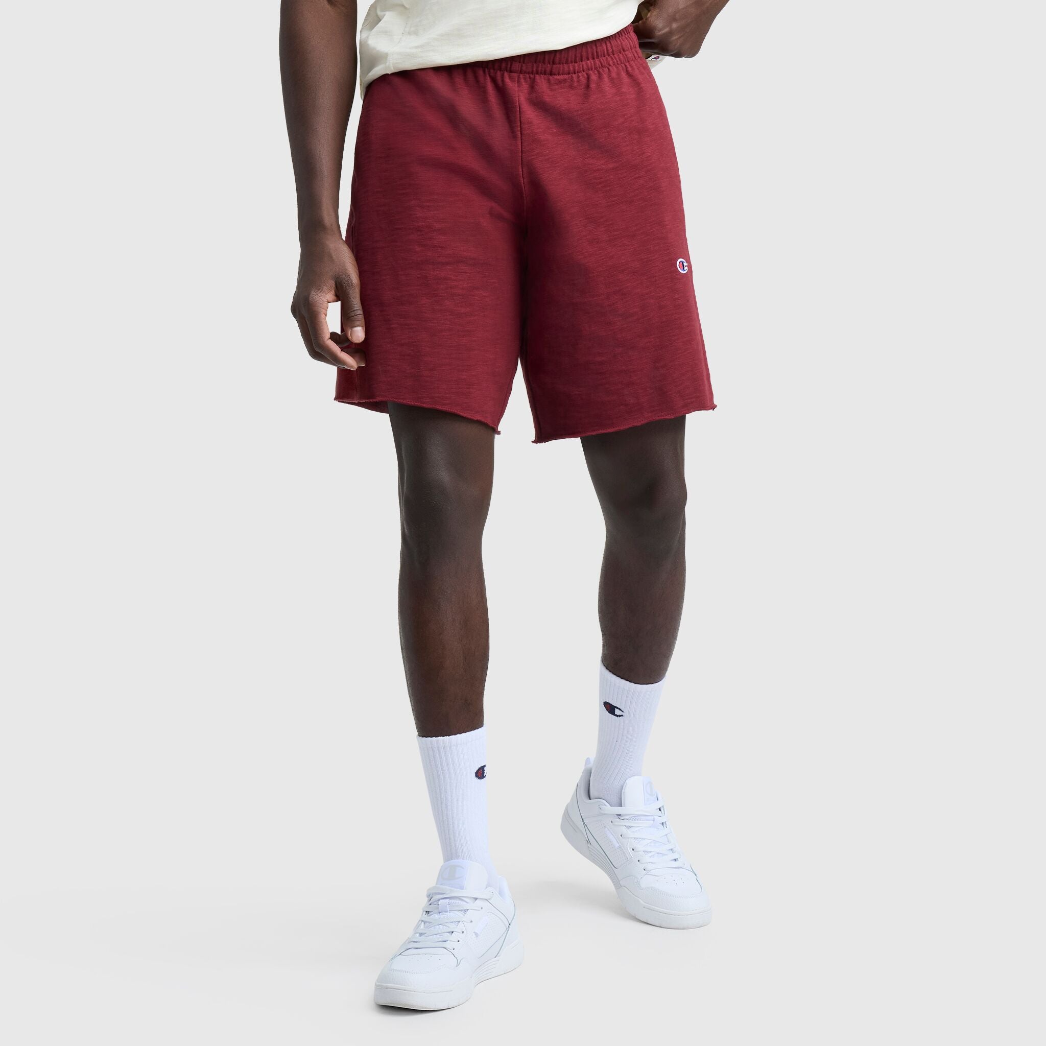 Champion 9" Modern Retro Washed Shorts - Pomegranate