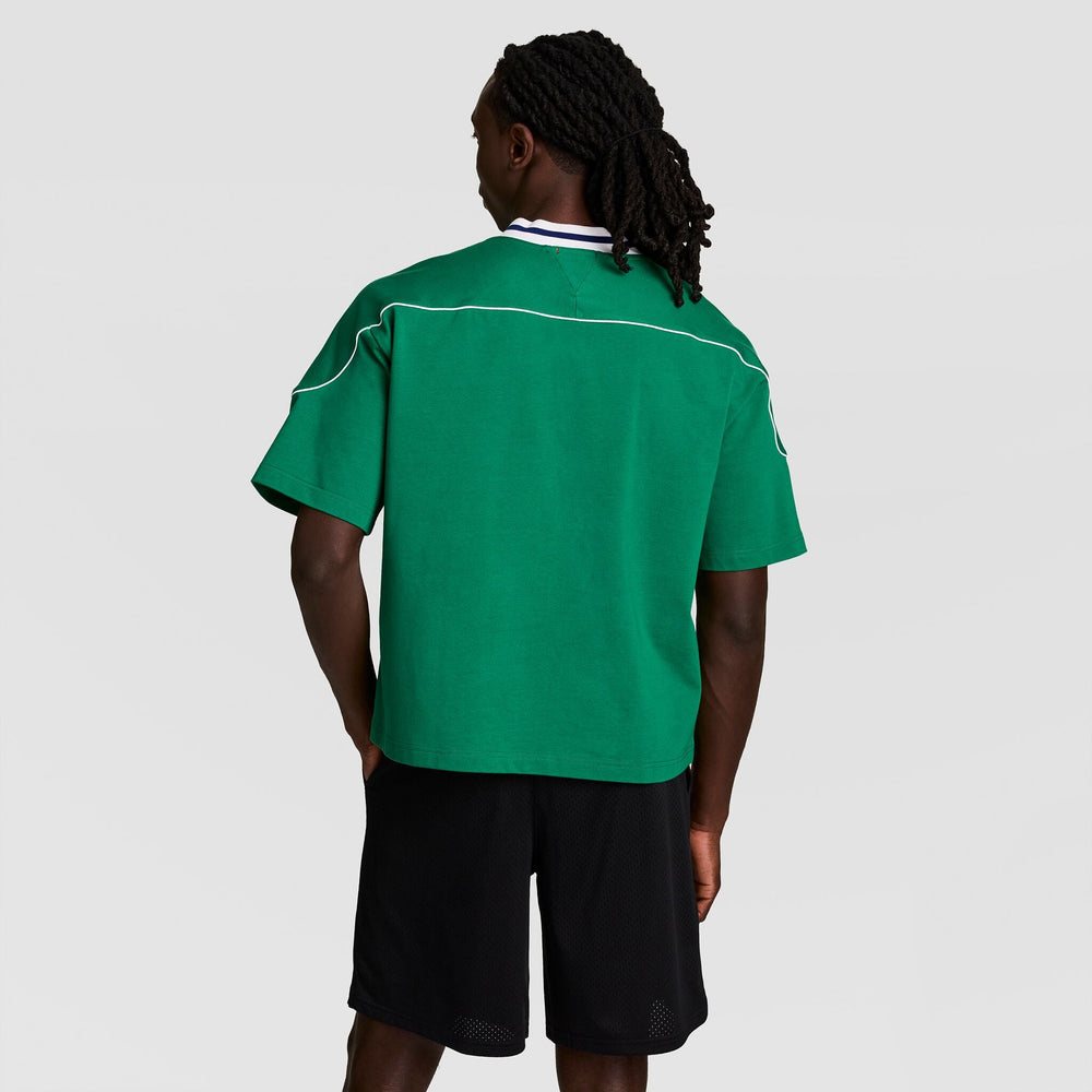 Champion Gridiron Football Jersey, Script Logo - Verdant Green