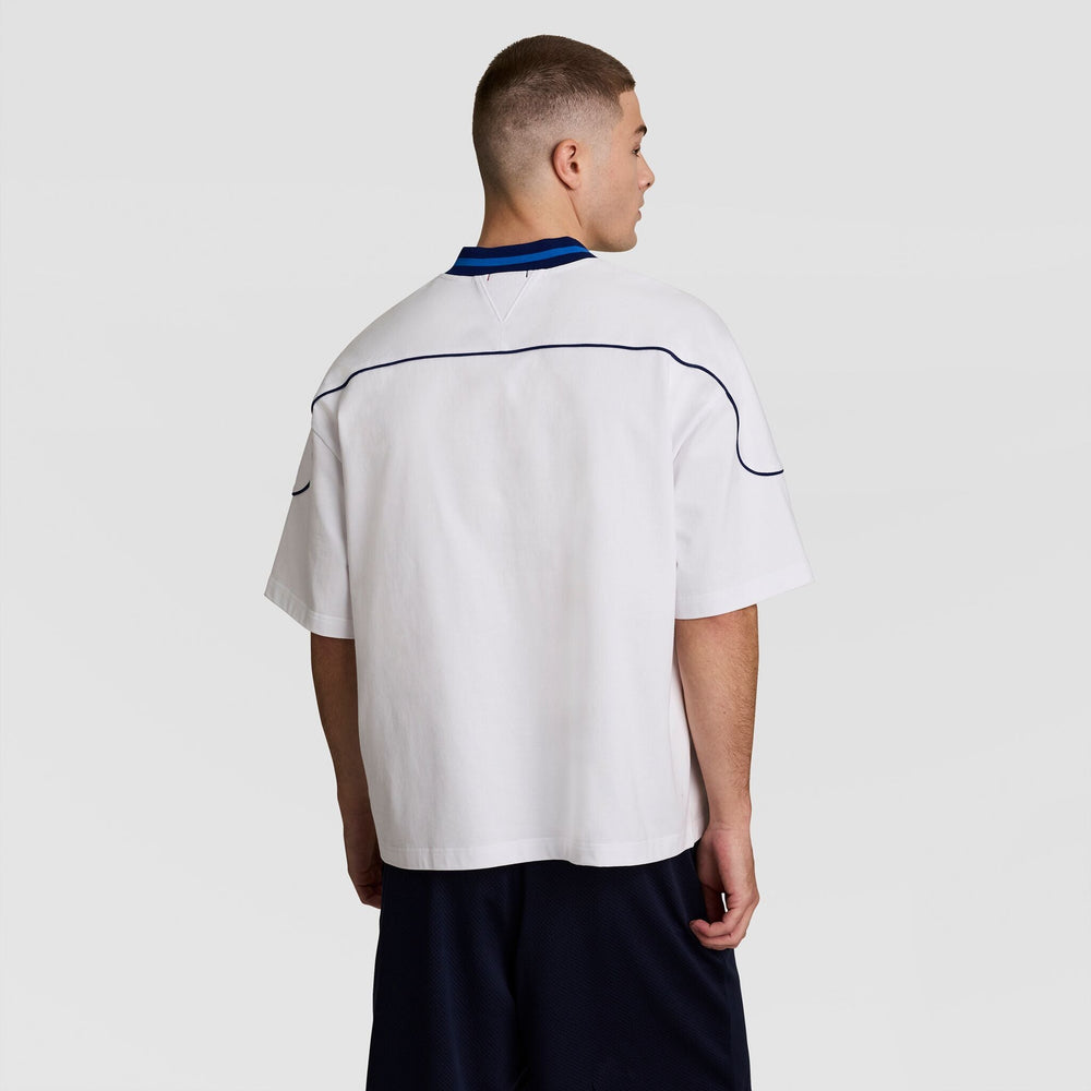 Champion Gridiron Football Jersey, Script Logo - Bright White